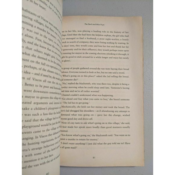 The Devil and Miss Prym by Paulo Coelho (Paperback, 2001) - Picture 3 of 3